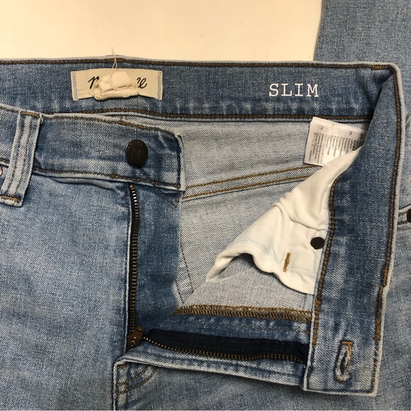 Madewell Mens Slim Fit in Light Hodgson Wash Jeans Size 31 - Picture 9 of 16